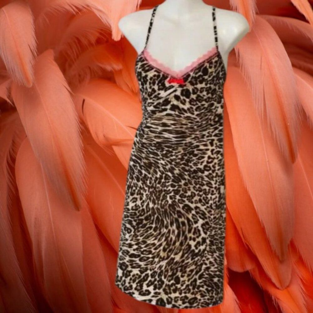 Just Love Sensual Animal Print Negligee Size Medium